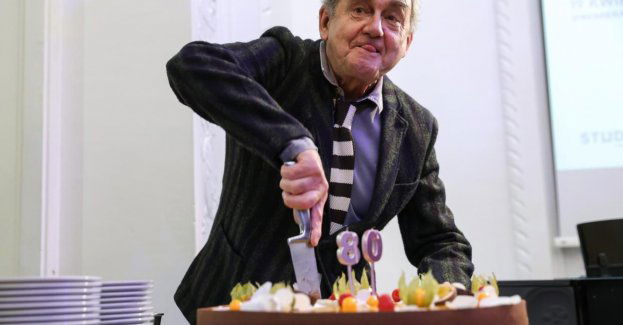 W STUDIO teatrgalerii świętowano jubileusz 80-lecia aktora Jana Peszka