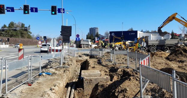 Trwa budowa drogi we wschodniej części Rzeszowa