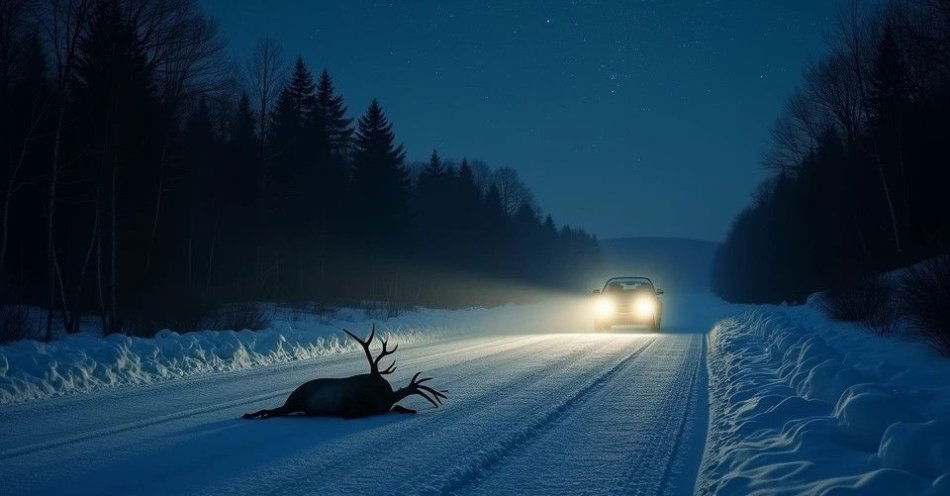 zdjęcie: Trzy kolizje z dziką zwierzyną w powiecie rawskim / TM/ przykładowa ilustracja