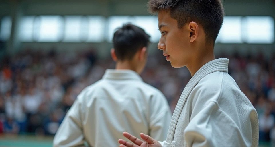 zdjęcie: MKS Karolina Jaworzyna Śląska w roku jubileuszu: judo i piłka w formie / Judo - zawodnicy MKS Karolina Jaworzyna Śląska w akcji