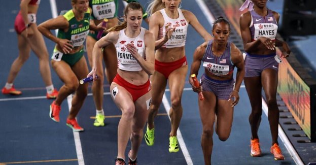 Lekkoatletyczne HMŚ - srebrny medal Polek w sztafecie 4x400 m; rekord Polski Skrzyszowskiej w biegu na 60 m ppł