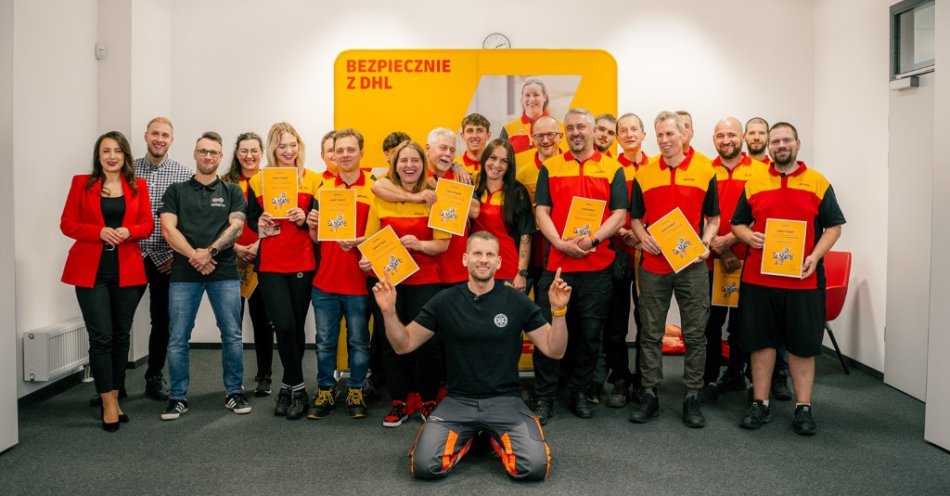 zdjęcie: Bezpiecznie z DHL - DHL eCommerce Polska uruchamia pilotażowy program szkoleń z pierwszej pomocy dla kurierów / fot. nadesłane