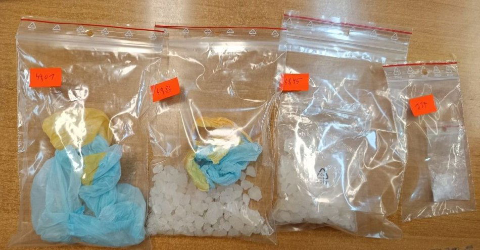 zdjęcie: Areszt dla 23-latka po znalezieniu ponad 150 g mefedronu / fot. KPP w Brzozowie