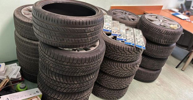 Kradli opony ze sportowych samochodów