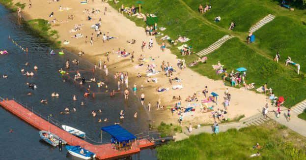 Dwa kąpieliska nad jez. Trzesiecko w Szczecinku z zakazem wchodzenia do wody