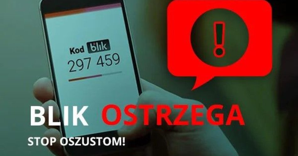 zdjęcie: Podszywają się pod znajomych i wyłudzają kody BLIK / fot. KPP Zambrów