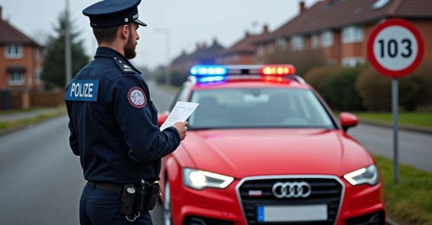 Kierowca z Koszut zatrzymany za 103 km/h w terenie zabudowanym