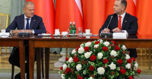 Politolog: konflikt między Nawrockim a Tuskiem będzie narastał