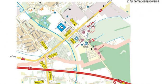 Organizacja ruchu kołowego w okresie wszystkich świętych 2023