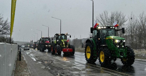 Protest rolników w Grudziądzu