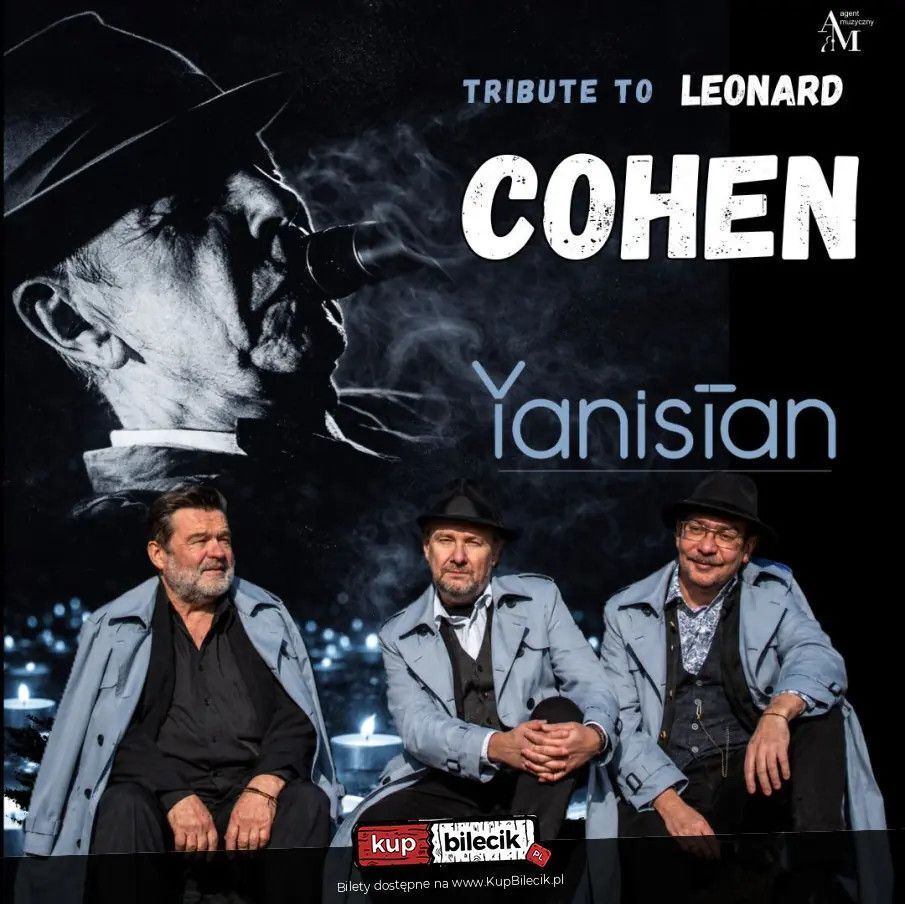 zdjęcie: Najpiękniejsze pieśni Leonarda Cohen / kupbilecik24.pl / Najpiękniejsze pieśni Leonarda Cohen