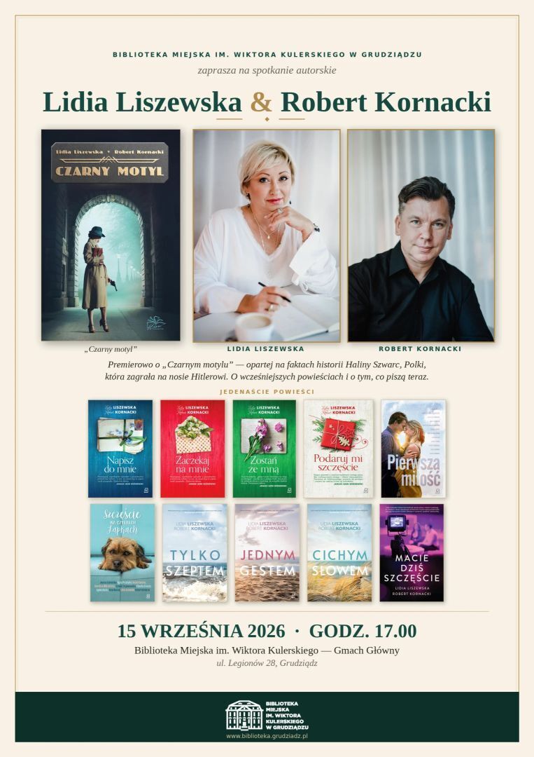 zdjęcie: Wydarzenia w Grudziądzkiej Bibliotece Miejskiej / fot. nadesłane