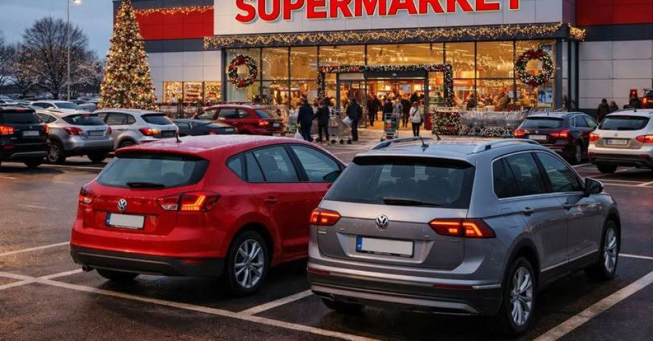 zdjęcie: Świąteczny pośpiech: kolejki, korki i ryzyko kradzieży / fot. KPP w Ostrowi Mazowieckiej