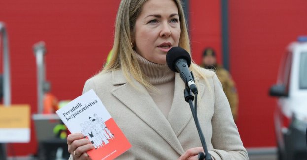 Wiceszefowa MSWiA: poradniki bezpieczeństwa najpierw trafią do wschodnich województw
