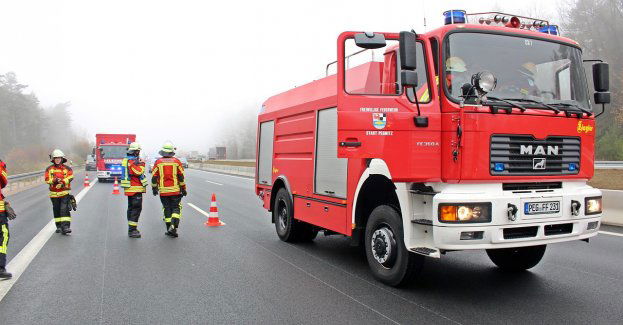Po wypadku w Rumianku zablokowana droga krajowa nr 92
