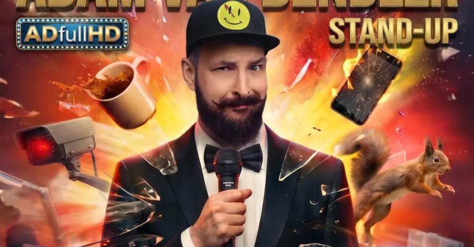zdjęcie: Adam Van Bendler z nowym programem ADfullHD / kupbilecik24.pl / Adam Van Bendler z nowym programem ADfullHD