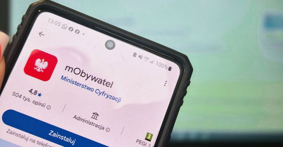 zdjęcie: Nieletni z podrobioną aplikacją mObywatel zatrzymany w Skierniewicach / fot. KMP w Skierniewicach