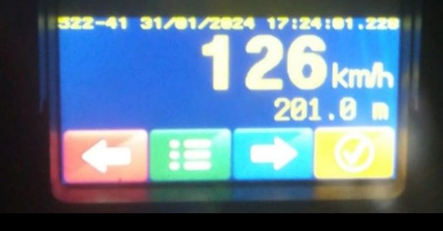 Jechał 126 km/h w obszarze zabudowanym