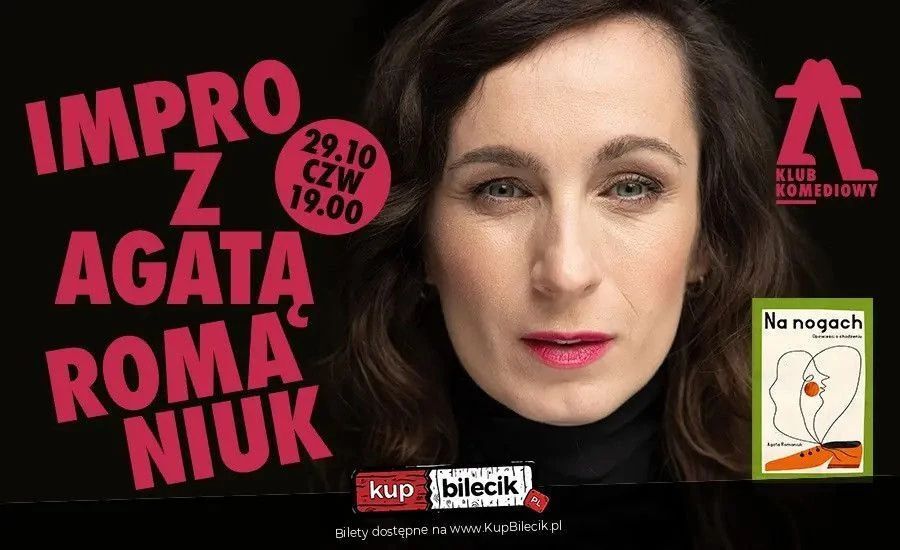 zdjęcie: Na nogach - impro o chodzeniu z Agatą Romaniuk / kupbilecik24.pl /