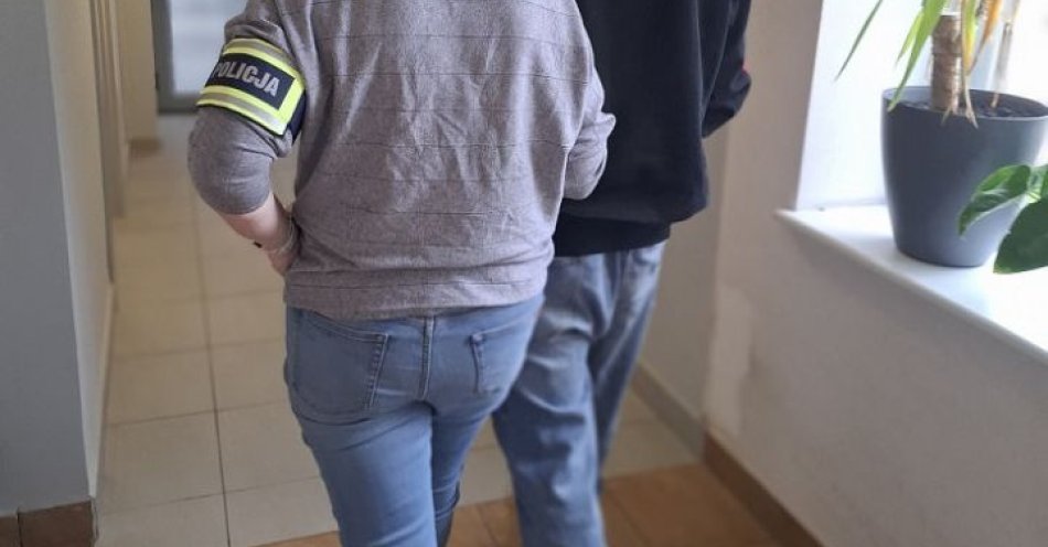 zdjęcie: Zatrzymano mężczyznę podejrzanego o kradzież rozbójniczą w Pruszczu / fot. KPP w Tczewie