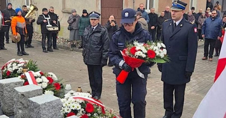 zdjęcie: Pamięć ofiar z 7 grudnia 1939 w Nowym Mieście i Lubawie / fot. KPP w Nowym Mieście Lubawskim