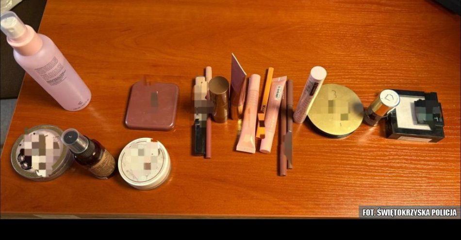 zdjęcie: Szesnastolatka podejrzana o kradzieże w drogerii / fot. KPP Staszów