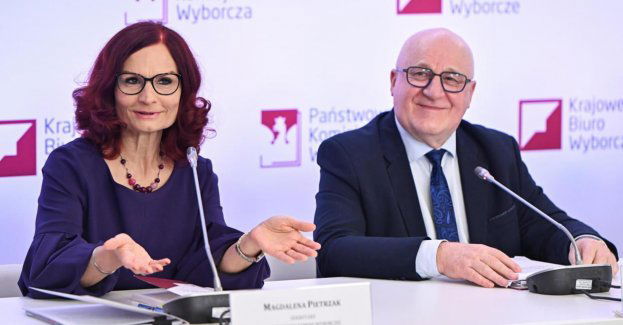 PiS - 34,27 proc., Koalicja Obywatelska - 30,59 proc., Trzecia Droga - 14,25 proc.