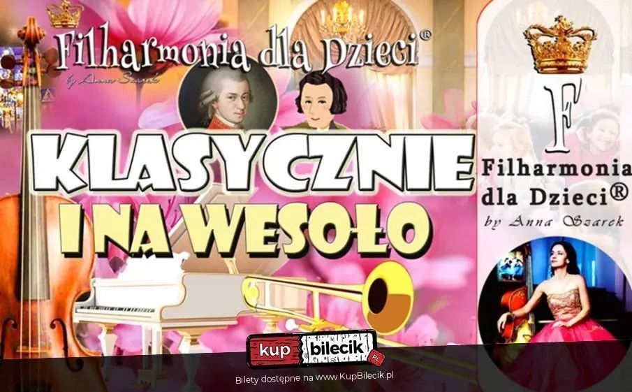 zdjęcie: Klasycznie i na wesoło! dla maluszków 0-3! piękna muzyka i wesoła klasyka! / kupbilecik24.pl / KLASYCZNIE I NA WESOŁO! Dla Maluszków 0-3! PIĘKNA MUZYKA I WESOŁA KLASYKA!