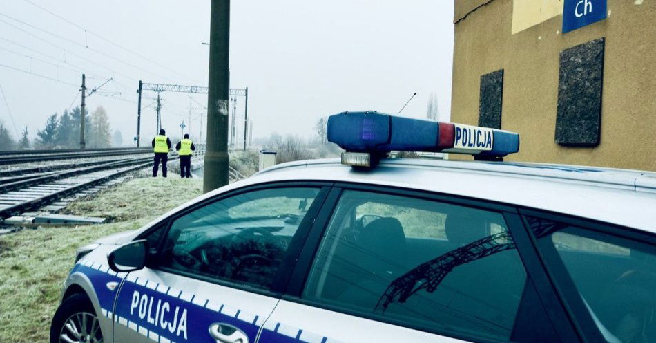zdjęcie: Operacja TOR w Chodzieży Policja chroni linie kolejowe / fot. KPP Chodzież
