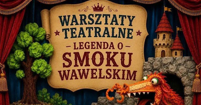 zdjęcie: Warsztaty teatralne - Legenda o Smoku Wawelskim / kupbilecik24.pl / Warsztaty teatralne - Legenda o Smoku Wawelskim