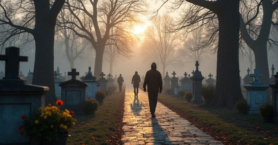 zdjęcie: Jak zadbać o bezpieczeństwo przy odwiedzinach cmentarzy / TM/ przykładowa ilustracja