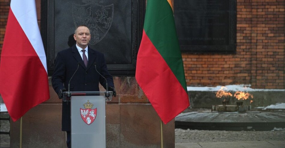zdjęcie: Nawrocki: powstanie styczniowe było zrywem godności i chęci budowania niepodległości / Warszawa, 24.01.2026. Prezydent RP Karol Nawrocki podczas uroczystości na Cytadeli w Warszawie, 24 bm. Prezydenci Litwy i Polski wezmą udział w uroczystych obchodach 163. rocznicy wybuchu Powstania Styczniowego. (sko) PAP/Marcin Obara