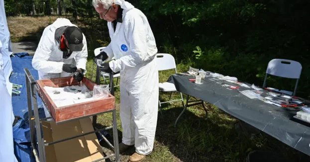 IPN: szczątki 55 osób odnalezione podczas ekshumacji w Ostrówkach i Woli Ostrowieckiej