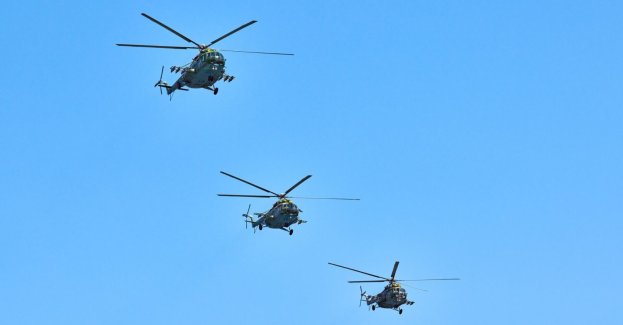 śmigłowce ewakuują ludność z Kotliny Kłodzkiej