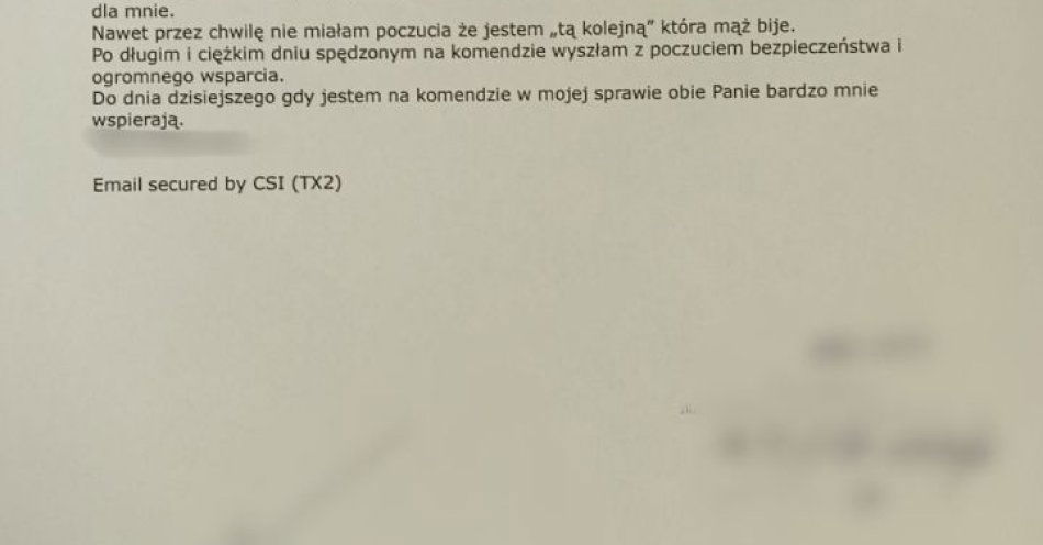 zdjęcie: Autorka listu dziękuje policjantkom z Komisariatu Wrocław Osiedle / fot. KMP w Wrocławiu