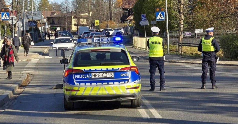 zdjęcie: Znicz 2025 w Zakopanem 7 pijanych kierowców i 84 wykroczenia / fot. KMP w Zakopanem