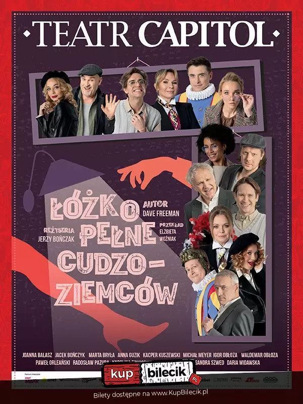 zdjęcie: Łóżko pełne cudzoziemców / kupbilecik24.pl / Łóżko pełne cudzoziemców