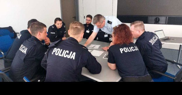 Wymiana studentów Akademii Policji w Szczytnie z udziałem siedleckich policjantek