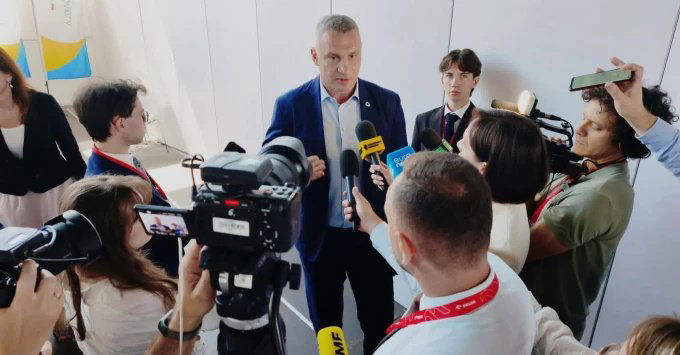 zdjęcie: Kliczko na URC 2026: Polska jest przykładem dla Ukrainy. Odbudowa to przede wszystkim reformy / Fot. European Union / Giedrė Daugėlaitė