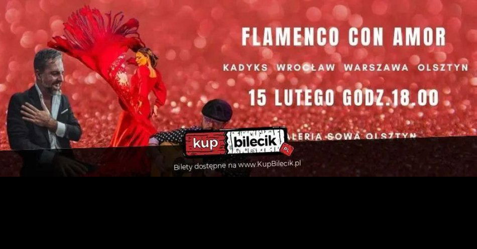 zdjęcie: Flamenco Con Amor Galeria Sowa Olsztyn / kupbilecik24.pl / FLAMENCO CON AMOR/GALERIA SOWA/OLSZTYN
