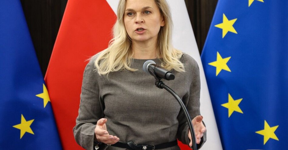 zdjęcie: Nowacka: ograniczenie dostępu do platform społecznościowych wzorowane na regulacjach australijskich / Warszawa, 15.01.2026. Minister Edukacji Barbara Nowacka podczas konferencji pn: