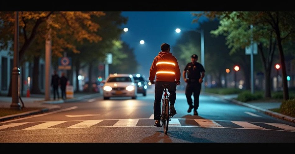 zdjęcie: Bądź widoczny na drodze: odblaski ratują życie / TM/ przykładowa ilustracja