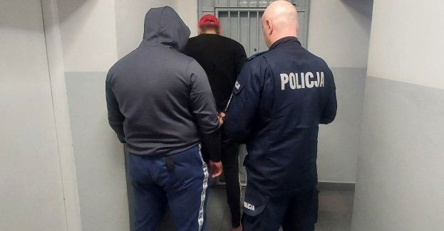 Włamywacz zatrzymany tuż po przestępstwie