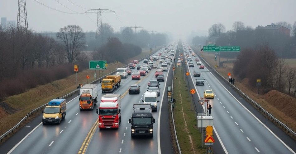 zdjęcie: Utrudnienia na S3 i drogach powiatu Myśliborskiego dziś / TM/ przykładowa ilustracja