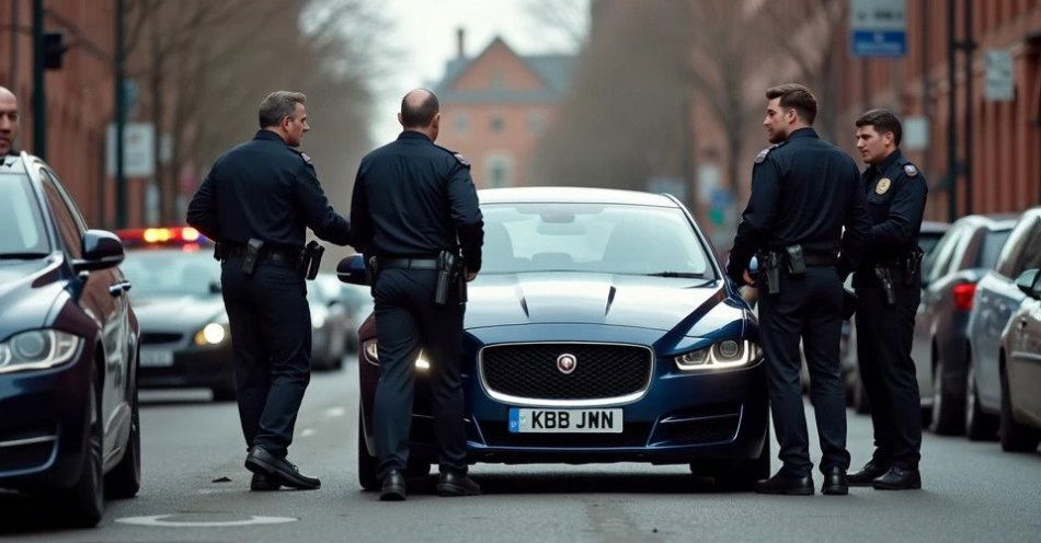 zdjęcie: Zatrzymano trio złodziei po kradzieży Jaguara w Radzyniu / TM/ przykładowa ilustracja