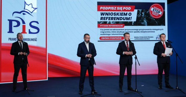 PiS rozpoczyna zbiórkę podpisów pod wnioskiem o referendum ws. paktu migracyjnego