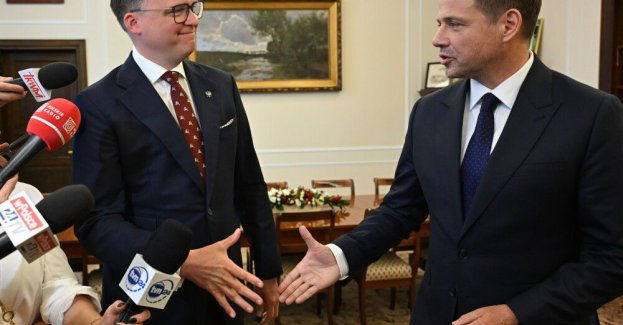 Trzaskowski z oficjalnym poparciem Hołowni; obaj wezmą udział w niedzielnym marszu