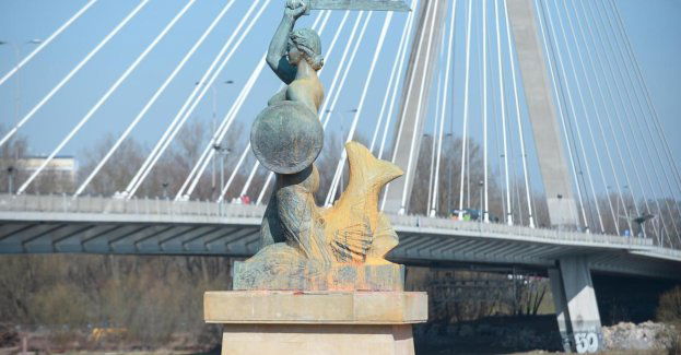 Wstępne czyszczenie pomnika Syreny kosztowało 5 tys. zł