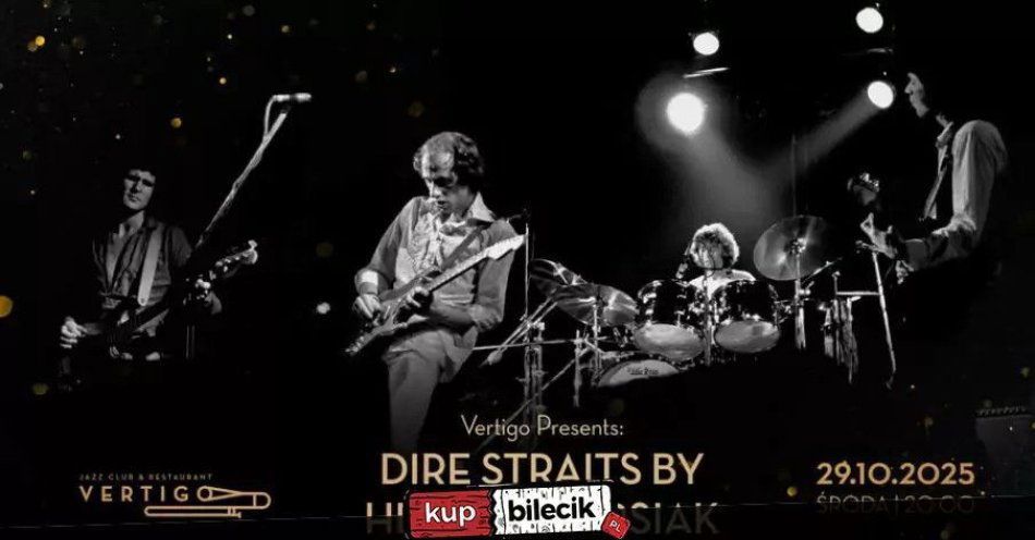 zdjęcie: Vertigo Presents: Dire Straits by Henryk Borsiak / kupbilecik24.pl / Vertigo Presents: Dire Straits by Henryk Borsiak