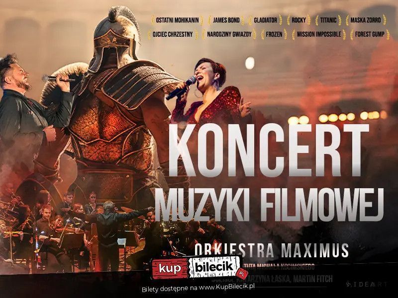 zdjęcie: Orkiestra Maximus, Katarzyna Łaska, Martin Fitch / kupbilecik24.pl / Orkiestra Maximus, Katarzyna Łaska, Martin Fitch